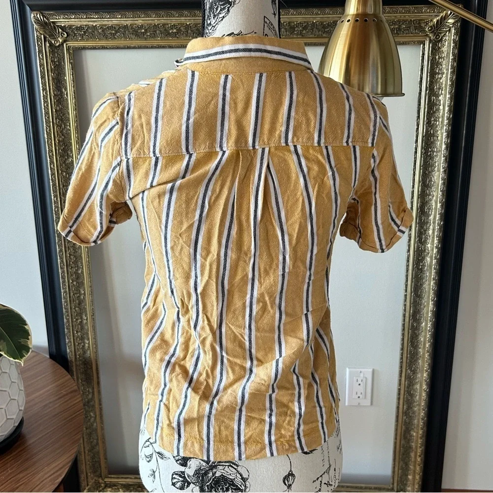 Twik yellow with white and black stripes top - Picture 4 of 5